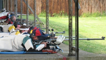 Smallbore rifle shooters at the CSSC Championships